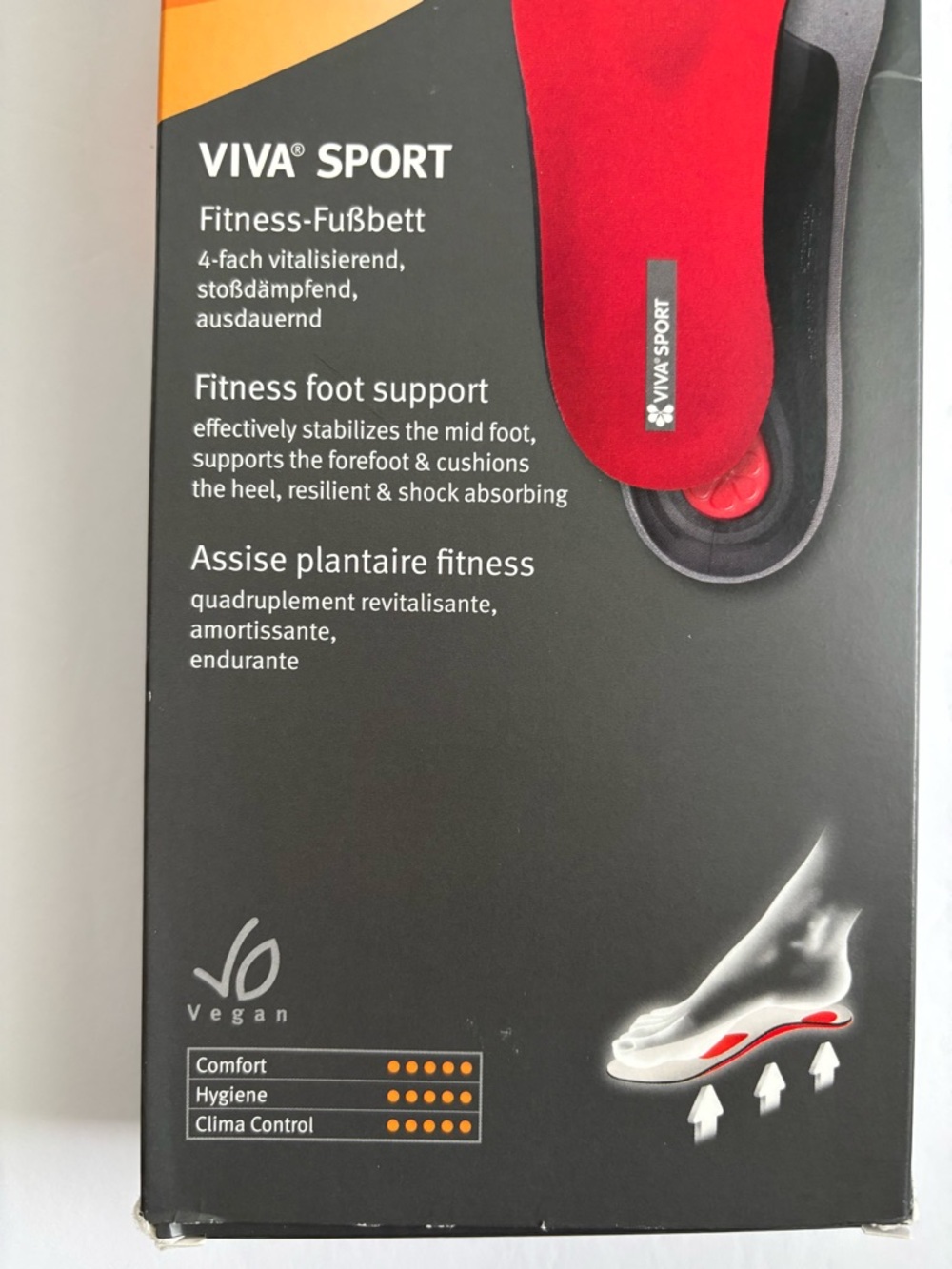 Pedag Viva Sport Unisex Full Length Orthotic Insoles Size EU 41 Never Worn - Picture 8 of 12